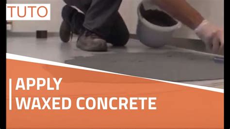 Can concrete be waxed?